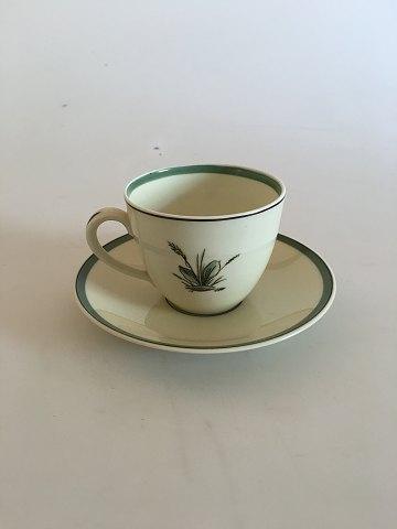 Royal Copenhagen Fuglsang Kaffekop og Underkop No 9656 - Danam Antik