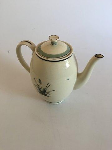 Royal Copenhagen Fuglsang Stor Kaffekande med Låg No 9652 - Danam Antik