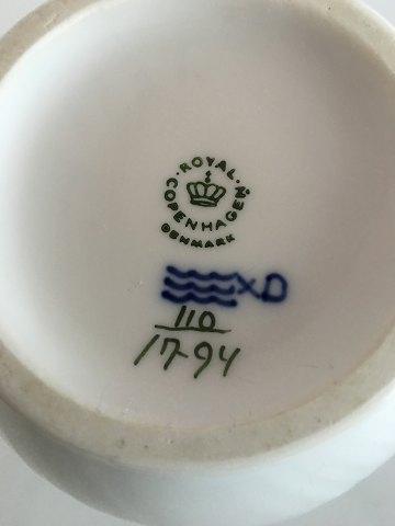 Royal Copenhagen Grøn Blomst Kaffekande No 1794 - Danam Antik