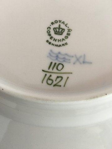 Royal Copenhagen Grøn Blomst Spisetallerken No 1621 - Danam Antik