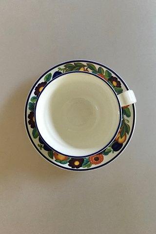 Royal Copenhagen Gylden Sommer Kaffekop med Underskål No 072 - Danam Antik