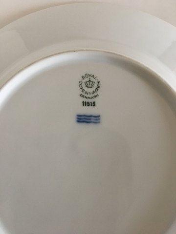 Royal Copenhagen Hvid Vifte Dyb Tallerken No. 11515 - Danam Antik