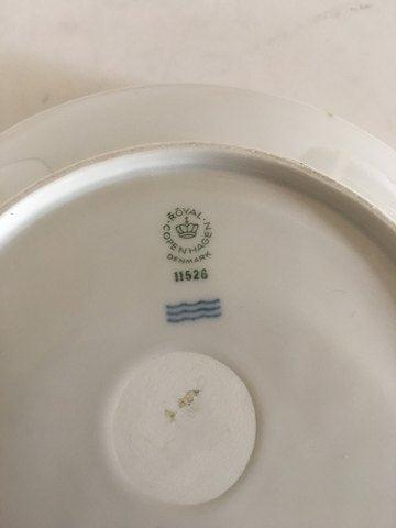 Royal Copenhagen Hvid Vifte Skål No. 11526 - Danam Antik