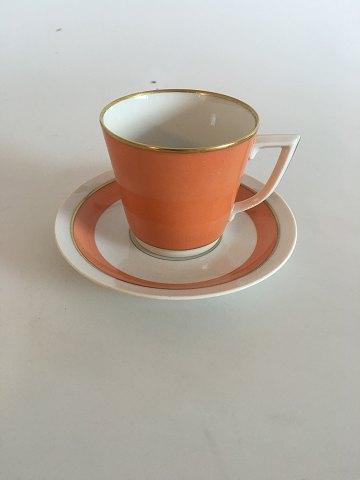 Royal Copenhagen Jægersborg Kaffekop og Underkop No 792/9481 - Danam Antik