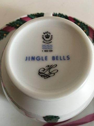 Royal Copenhagen Jingle Bells Kaffekop og Underkop No 1169081 - Danam Antik