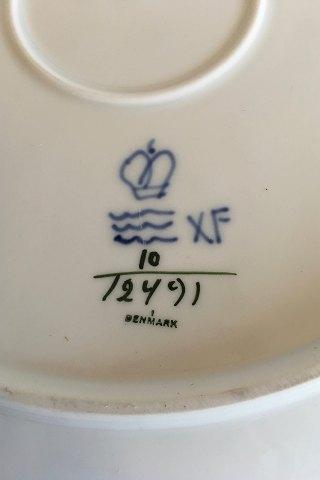 Royal Copenhagen Juliane Marie Rundt Serveringsfad No 12491 - Danam Antik