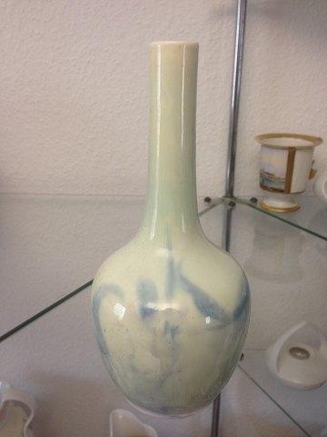 Royal Copenhagen Krystal Glasur, dekoration Unika Vase af Oluf Jensen No 3994 fra 1893 - Danam Antik