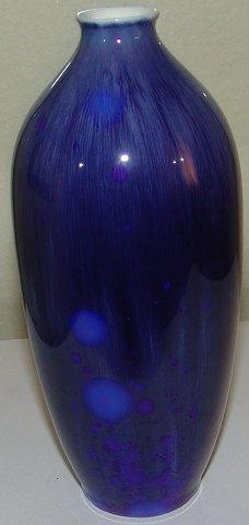 Royal Copenhagen Krystal Glasur Vase af Paul Prochowsky 9-11-1924 - Danam Antik