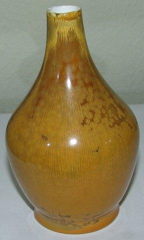 Royal Copenhagen Krystal Glasur Vase af Valdemar Engelhardt D411 - Danam Antik