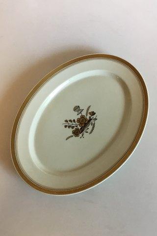 Royal Copenhagen Liselund (Gammel) Oval fad No 947/9584 - Danam Antik