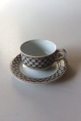 Royal Copenhagen Liselund Kaffekop med underkop No 84/No 85 - Danam Antik