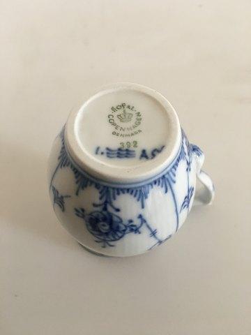 Royal Copenhagen Musselmalet Riflet Flødekande No. 392 - Danam Antik