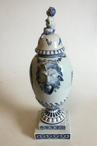 Royal Copenhagen Musselmalet Unika Vase af Oluf Jensen Bonnesen Stel - Danam Antik