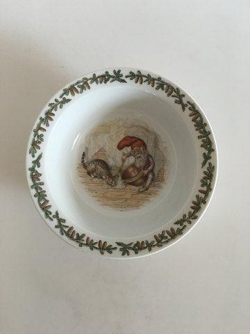 Royal Copenhagen Nisse Julestel Skål No. 5/14198 - Danam Antik