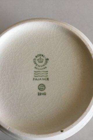 Royal Copenhagen Rødtop / Rødkant Kaffekande med låg No 2940 - Danam Antik