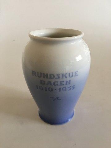 Royal Copenhagen Rundskue Vase fra 1935 - Danam Antik