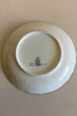 Royal Copenhagen Saksisk Blomst Sidetallerken No 1645 - Danam Antik