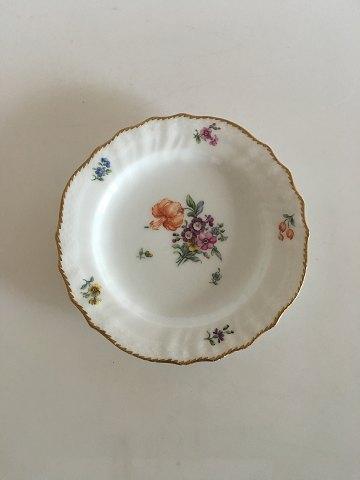 Royal Copenhagen Saksisk Blomst Tallerken No 1625 - Danam Antik