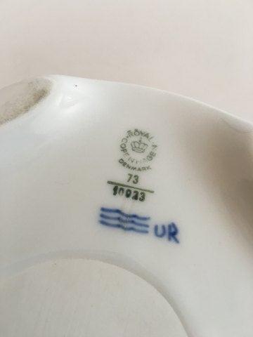 Royal Copenhagen Skærsommernatsdrøm Oval Serveringsskål No 10023. Blålig Tone - Danam Antik