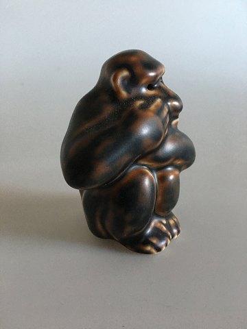 Royal Copenhagen Stentøjs Gorilla Figur No 20187 - Danam Antik