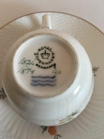 Royal Copenhagen Trelleborg Kaffekop og Underkop No 1870 - Danam Antik