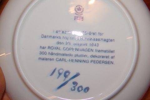 Royal Copenhagen Unika Tallerkener af Carl-Henning Pedersen - Danam Antik