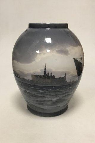 Royal Copenhagen Unika Vase af Christian Benjamin Olsen fra Maj 1913 - Danam Antik