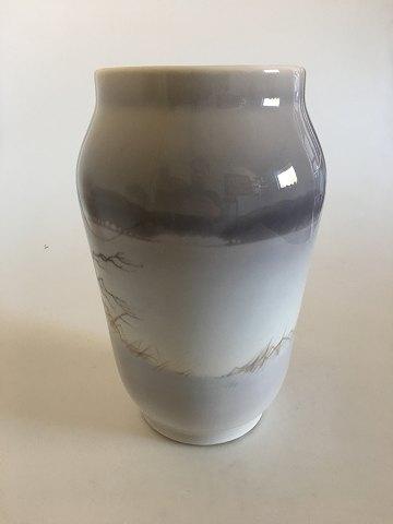 Royal Copenhagen unika vase af Johannes Larsen fra 1924 - Danam Antik