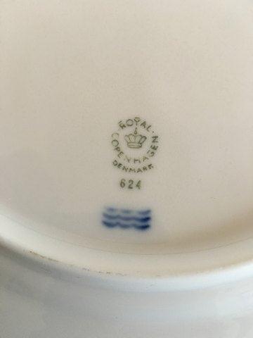 Royal Copenhagen Vildrose Middagstallerken No 624 - Danam Antik