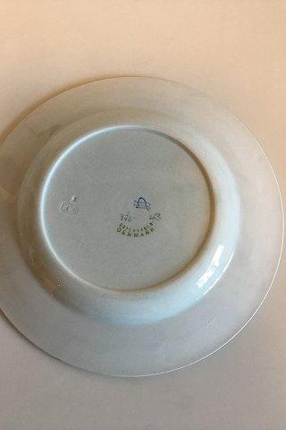 Royal Copenhagen/Aluminia Blå Tranquebar Frokosttallerken No 11/946 - Danam Antik