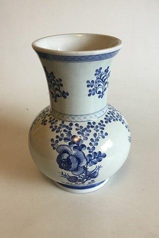 Royal Copenhagen/Aluminia Blå Tranquebar Stor Vase No 3038/978 - Danam Antik