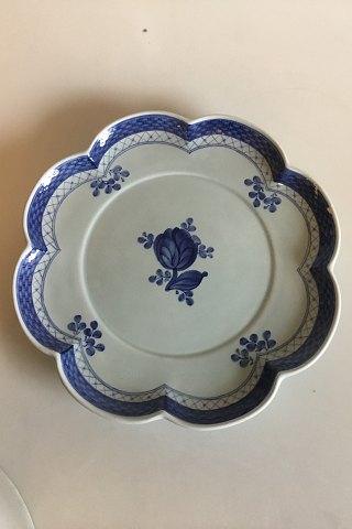 Royal Copenhagen/Aluminia Blå Tranquebar Vinkøler med underfad No 11/993 - Danam Antik