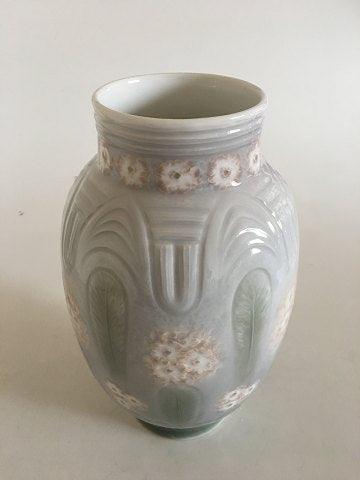 Stor Flot Royal Copenhagen Art Nouveau Vase Unika - Danam Antik