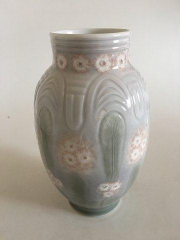 Stor Flot Royal Copenhagen Art Nouveau Vase Unika - Danam Antik