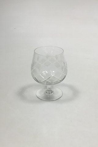 "Wien Antik" Stort Cognac Glas. Lyngby Glas - Danam Antik